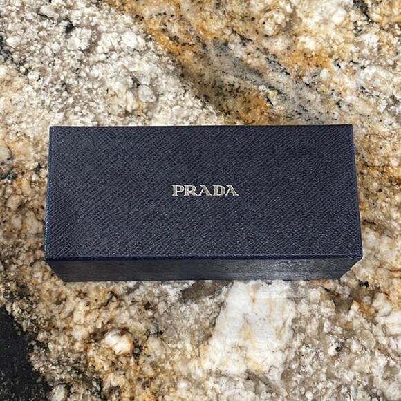 Authentic Prada Box ONLY Eyeglass Case Box Gift Luxury Collector‎ - Picture 1 of 4